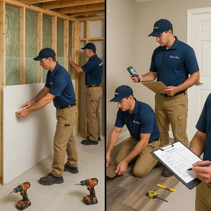 Repairs and Reconstruction process in Richford, VT